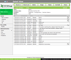 ITDap Helpdesk screenshot